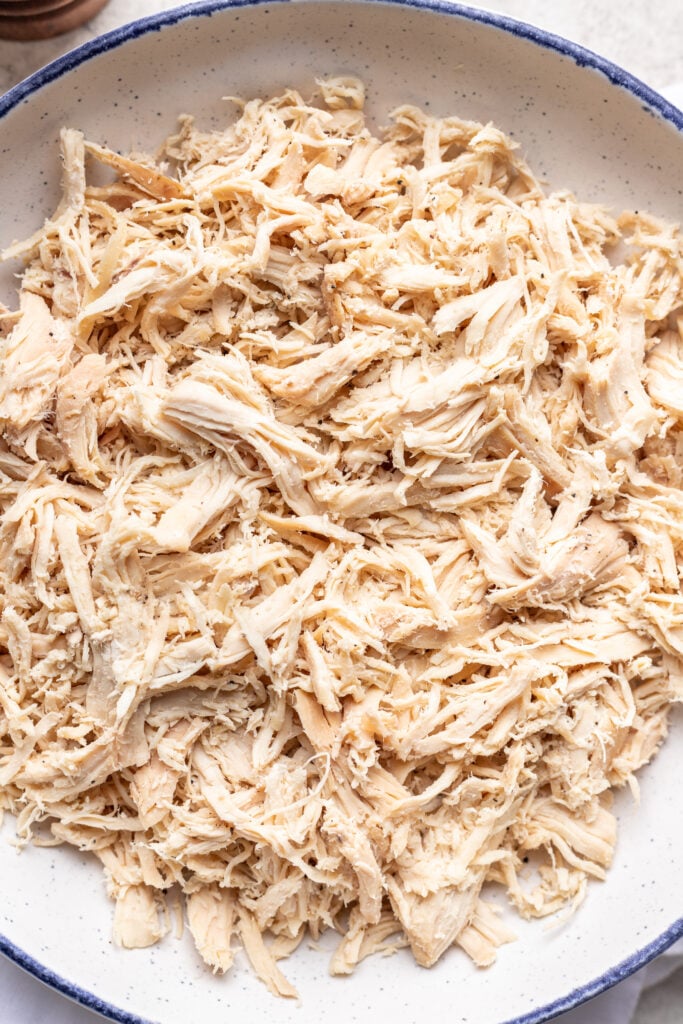 shredded chicken breasts