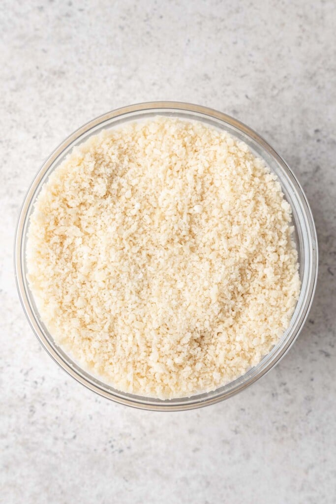 bowl of panko breadcrumbs