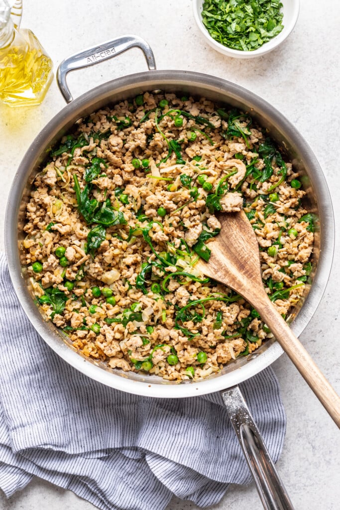 ground turkey skillet