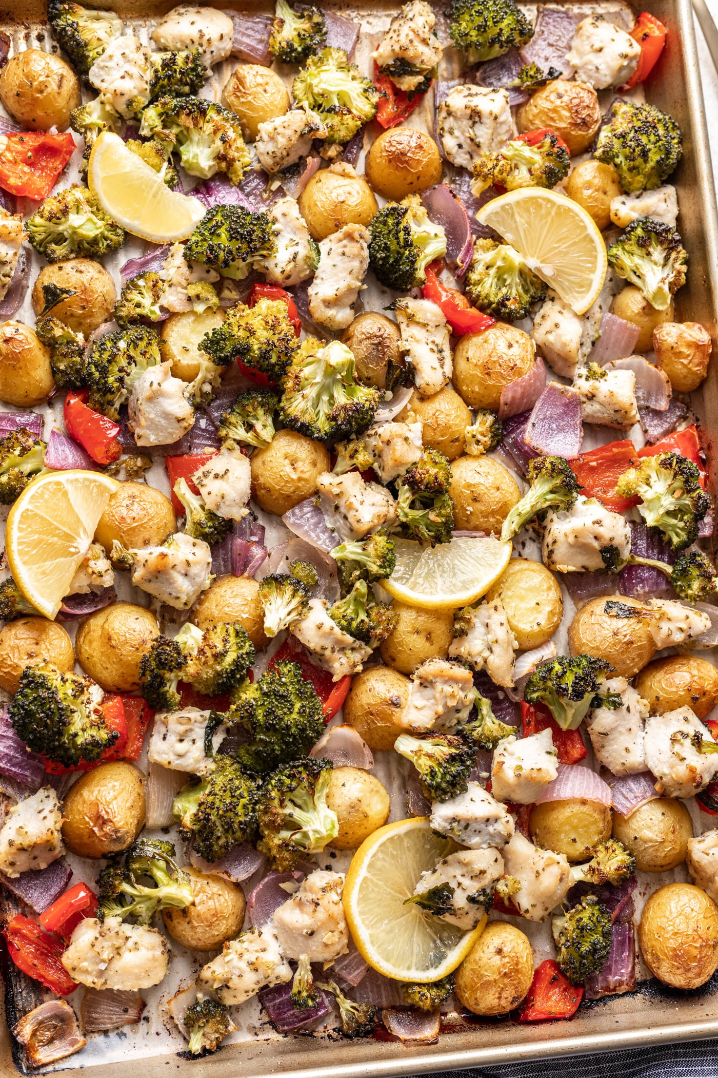 chicken sheet pan dinner