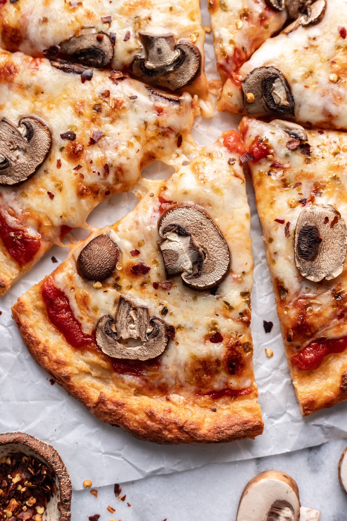 slice of mushroom