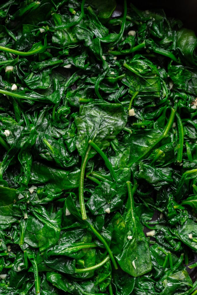 sautéed spinach with garlic